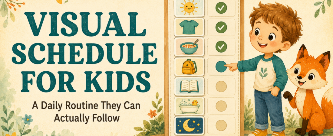 Visual Schedule for Kids: How to Create a Daily Routine They Can Actually Follow